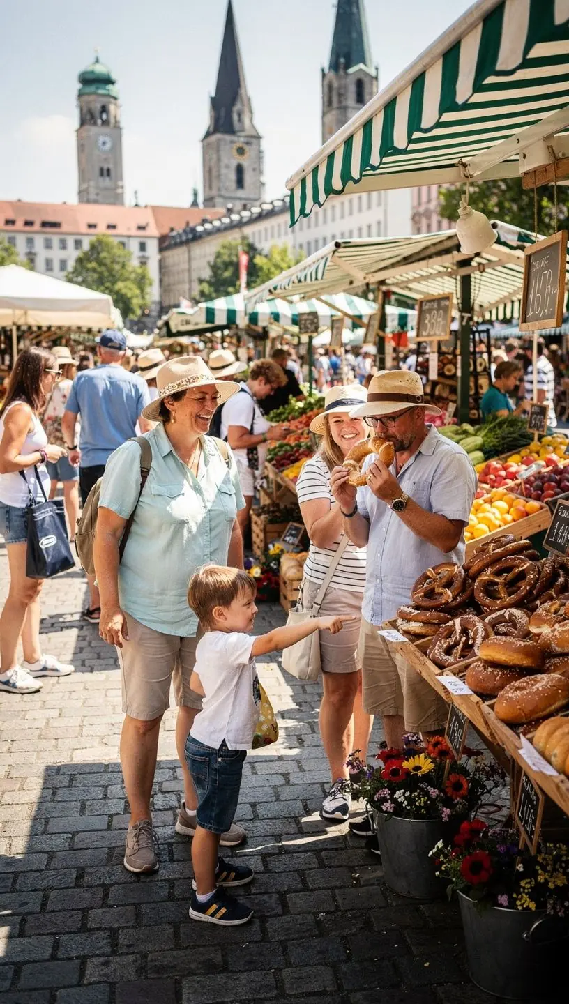 Historische Fachwerkhäuser in einem malerischen deutschen Dorf bei Sonnenuntergang.